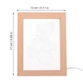 thumbnail image 1 of OULII Multi Color Acrylic Luminous Photo Frame Light for Creative Home Decor and Night Lighting 1Pc, 1 of 5