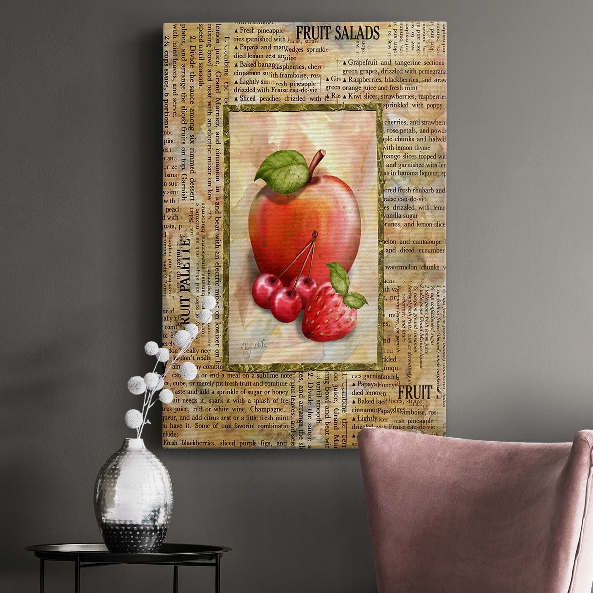 Mixed Fruit I Premium Gallery Wrapped Canvas - Ready to Hang