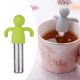 thumbnail image 4 of Filtro Infr de Té Cilindro de Té de Acero Inoxidable - Té Suelto Filtro de Taza de Té de Malla Más Pronunciada con Mango de Silicona en Forma de Pe Verde Soledad colador de malla fina, 4 of 8