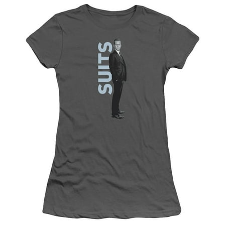 - Suits Suit Standing Officially Licensed Juniors T Shirt