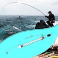 thumbnail image 2 of Anzuelos de pesca Automático Spring Catch Eyección Jig Head Lure Tackle (Blanco) Tmvgtek pescar, 2 of 8
