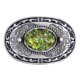 thumbnail image 1 of Hebilla de cinturón ovalada en relieve Rodeo Hebilla de cinturón de aleación de zinc para cinturones de cuero Plata antigua Colcomx hebillas de cinturón hombres mujeres, 1 of 7