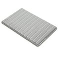 thumbnail image 4 of Microdry Modern Memory Foam Bath Mat, 17" x 24", Light Gray, 4 of 9