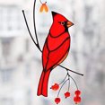 thumbnail image 5 of Kmbangi Cardinal Bird Epoxy Craft Pendant, Creative Hanging Ornament, 5 of 5