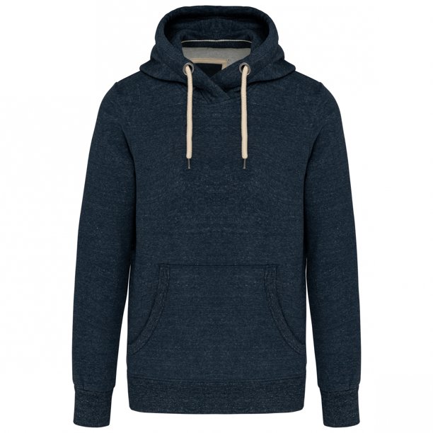 Kariban - Sudadera Vintage con capucha unisex (Azul Noche Jaspeado) Kariban Vintage UTPC3763_nightblueheather