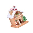 thumbnail image 1 of Yuarrent Encantadora de con paisaje de pueblo navideño para decoración mágica Kits de decoración para fiestas Amarillo Pequeño, 1 of 6