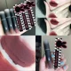 thumbnail image 2 of Retro Red Brown Tone Lipstick Mousse Matte Lip Mud Velvet Lip Glaze Non-Stick Cup Lipgloss Makeup Lip Tint Beauty Cosmetic, 2 of 5