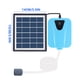 thumbnail image 3 of Bomba de oxígeno solar para estanques de peces portátiles al aire libre y aireador de acuarios | Gran capacidad 2L/min | Oxigenador alimentado por energía solar | Material ABS | Batería de 3600 mAh, 3 of 9