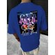 thumbnail image 4 of Camisetas con diseño de paisaje de puesta de sol y oso de dibujos animados de Nueva York, Camisa de algodón a la moda para hombre, camisetas holgadas de verano, camiseta de gran tamaño, 4 of 5