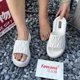 thumbnail image 4 of Zapatillas de mujer con suela gruesa para usar en verano, exquisitas sandalias de moda, zapatos de playa, suelas suaves, zapatillas de suela gruesa para exteriores, 4 of 5