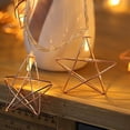 thumbnail image 7 of Kiven Star Shaped Led String Lights,LED Curtain String Lights,LED String Lights Indoor with Light Sensor,Fairy Lights Dusk to Dawn for Party Home Wall Decor,Warm White, 7 of 7