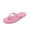 Pink, variant on Aihuaihua Womens Classic Solid Color Flip Flops, Lightweight & Comfortable Thong Sandals for Beach & Shower Summer Shoes Red