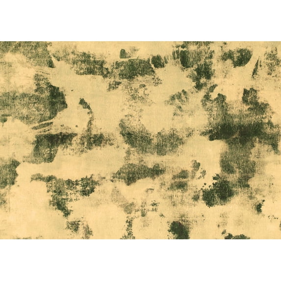 Ahgly Company Indoor Rectangle Abstract Brown Modern Area Rugs, 3' x 5'