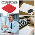 thumbnail image 6 of Uxcell Ergonomic Mouse Pads, Gel Mouse Pads with Wrist Rest Support Memory Foam Computer Mat with Non-Slip Base Red, 6 of 7