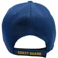 thumbnail image 3 of United States Coast Guard 1790 Anchors Navy Blue Adjustable Embroidered Hat Cap, 3 of 4