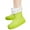 Green 4#, variant on Woobling Women Rubber Boot Waterproof Garden Shoes Slip Resistant Rain Boots Lightweight Rainboot Womens Drawstring Pull On Booties Black 3# 4.5-5