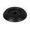 Matte Black, variant on Alno A616-38-MB Charlie's 1-1/2" Round Solid Brass Cabinet Knob Backplate - Black