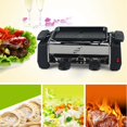 thumbnail image 3 of 1000W High Power Non-stick Family Barbecue Electric Raclette Smokeless Grill, 3 of 7