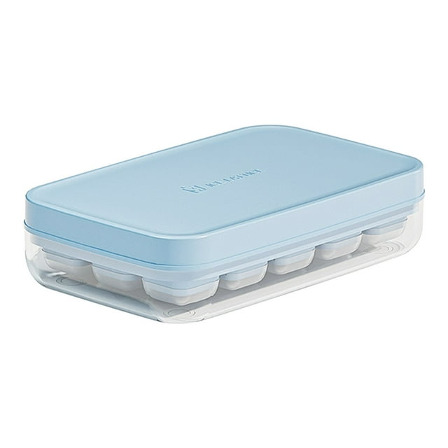 Ice Cube Mold 2025 New Ice Maker, 6-Hole Ice Cube Forming Ice Box, Small Household Refrigerator with Lid Ice Compartment, Easy To Release Ice Compartment Round Ice Cube Mold