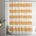 thumbnail image 5 of Shower Curtains for Bathroom-72"x72",Vintage Classic Stripes Waterproof Bath Curtain Grommet Shower Curtain Set with Hooks, 5 of 9