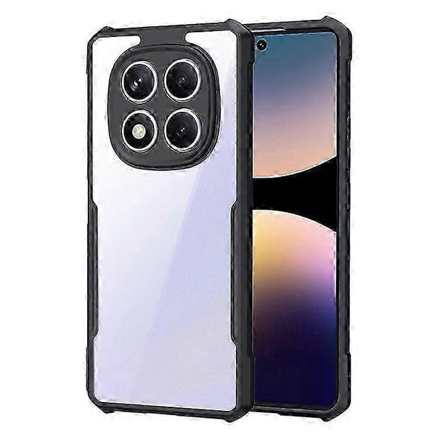 For Xiaomi Redmi Note 14 Pro 4G Case Dropproof TPU + Acrylic Clear Back Phone Cover