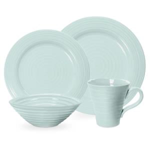 

Sophie Conran For Portmeirion Four Piece Place Setting Dinnerware Collection Celadon (New Open Box)