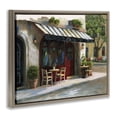 thumbnail image 2 of Stupell Industries Traditional Charming Sidewalk Cafe Tables Brown Floating Frame Canvas Art, 21 x 17, by Nan, 2 of 8