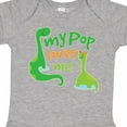 thumbnail image 4 of Inktastic My Pop Loves Me Dinosaur Boys Baby Bodysuit, 4 of 5