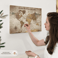 thumbnail image 5 of Elephant Stock Be The Navigator Push Pin World Map Wall Art - Map Canvas Art - 24" x 16", 5 of 8