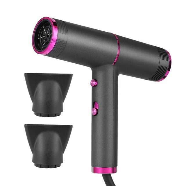 Ultralight Anion Hair Dryer, Foldable Quick Drying Hair Dryer, Gray 2000W