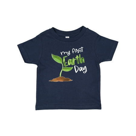 

Inktastic My 1st Earth Day Sprouting Plant Gift Baby Boy or Baby Girl T-Shirt