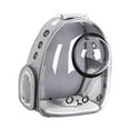 thumbnail image 1 of Mochila para mascotas, bolso transpirable Cápsula transparente Bolsa de transporte para perros y gatos Bolsa de burbujas Bolsa de viaje para , GRIS 16.54x12.20x11.02 pulgadas, 1 of 9
