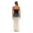 thumbnail image 3 of Riviera Sun Women's Rasta Maxi Summer Dress - Long Sundress with Adjustable Removable Straps (Navy White Colorblock, 1X), 3 of 4