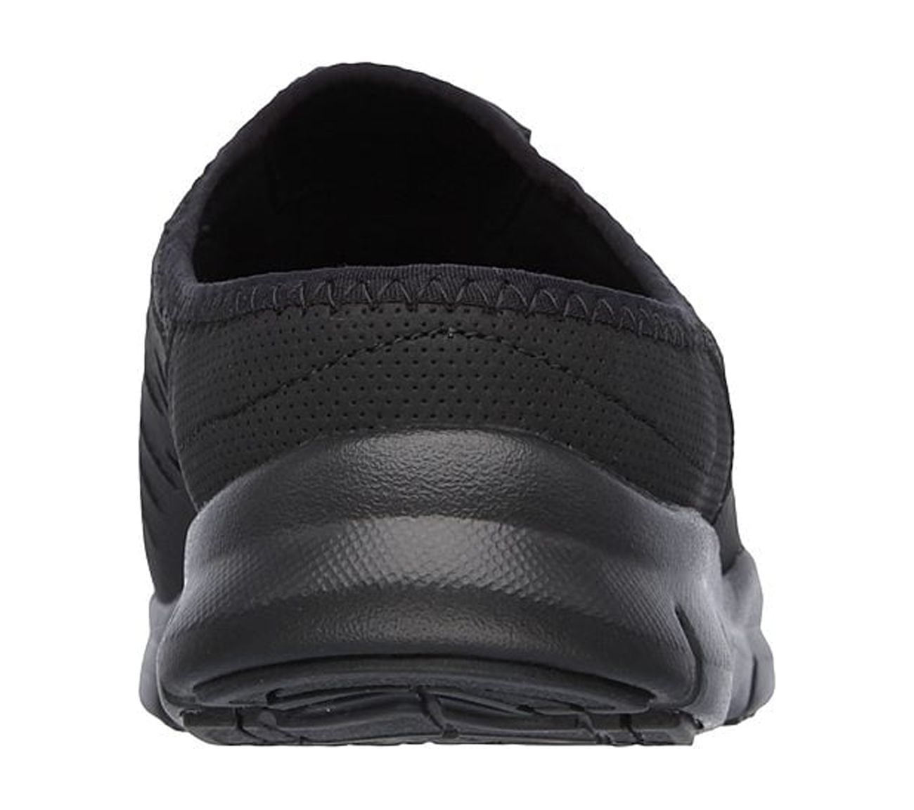 Skechers Sport Women's No Limits Slip-On Mule Sneaker, Black/Black