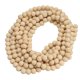 thumbnail image 1 of Natural Wood Bead Christmas Garland Wooden Christmas Tree Garland, 1 of 5
