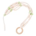 thumbnail image 4 of Shisuyan Macrame Plant Hanger Green Cotton Rope 1Pcs 25.2X2In, 4 of 9