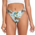 thumbnail image 1 of Balery Cartoon Car Racing Tangas de Algodón para Mujer con Estampado – Ropa Interior Sexy, Transpirable, G-string-Medium, 1 of 6