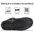 thumbnail image 5 of LUXUR Mens Snow Boots Winter Anti-Slip Waterproof Ankle Warm Faux Fur Lined Shoes, 5 of 9