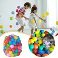 thumbnail image 2 of 20 unidades de pelotas para niños de 5,5 cm, pelotas de plástico blando y colorido para jugar en la piscina, 2 of 8