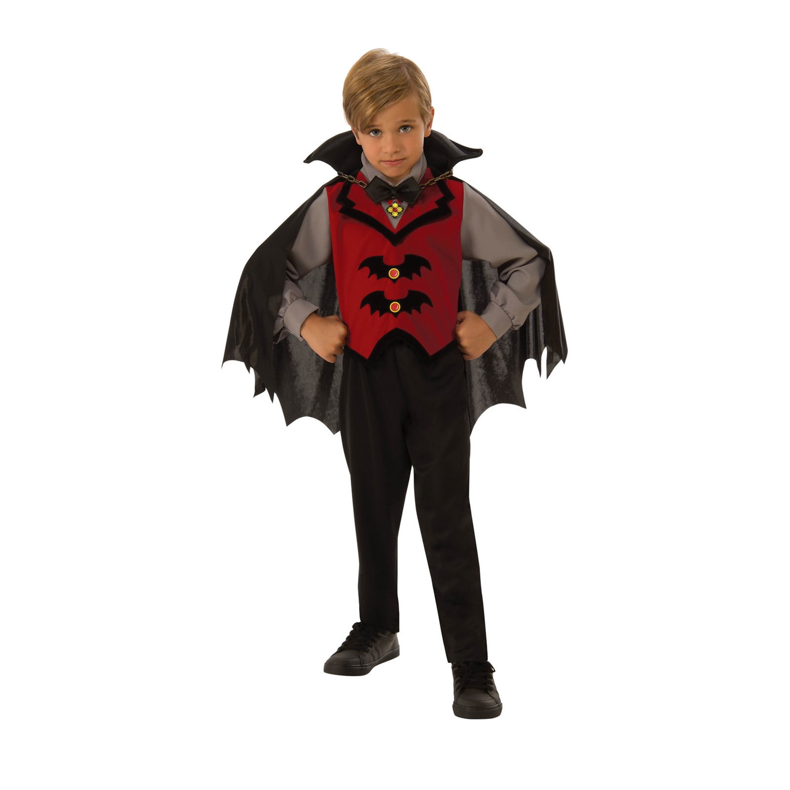 HALLOWEEN Vampire Boy's FancyDress Costume for Child, M