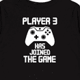 thumbnail image 4 of Inktastic Player 3 Has Joined the Game Boys or Girls Long Sleeve Toddler T-Shirt, 4 of 5