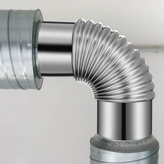 Beaupretty Lightweight Stainless Steel Chimney Flue for Home Ventilation