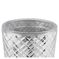 thumbnail image 2 of Vaso Plástico Grande con Relieve Ambient 21 Estilo Diamante Plateado 600 ml, 2 of 4