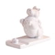 thumbnail image 4 of Estatua de caballo, regalo Feng Shui, soporte para teléfono de escritorio, lindas manualidades, dibujos animados decorativos Blanco, 4 of 9