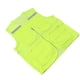 thumbnail image 3 of Chaleco reflectante de alta visibilidad, impermeable, transpirable, de malla, para obras de construcción, viajes nocturnos, talla 2XL, verde fluorescente., 3 of 14