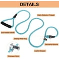 thumbnail image 5 of Vivifying Slip Lead Dog Leash, 6.5FT Reflective Durable Rope Dog Leash, Dog Slip Leash with Comfortable Handle for Medium and Large Dogs (Blue), 5 of 8