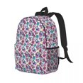 thumbnail image 3 of Patrón de patineta, patrón de patineta, para niñas, niños, mochila de estudiante de gran capacidad, mochila escolar de dibujos animados de 15 pulgadas, 3 of 4