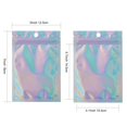thumbnail image 3 of Bolsas Mylar COQOFA 5x7 Pulgadas Holograficas Resellables con Cierre Hermetico 100 Unidades, 3 of 5