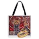 thumbnail image 2 of Bolso De Compras De Hombro Estampado Con Bordado Vintage Bolso De Mano Grande Informalm Likrtyny Arte Deco, 2 of 5