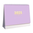 thumbnail image 2 of Calendario de mesa de 2025 años Flip Cover Cover Daily Monthly Planner Horario diario para dormitorio Multipropósito ligero, 2 of 8